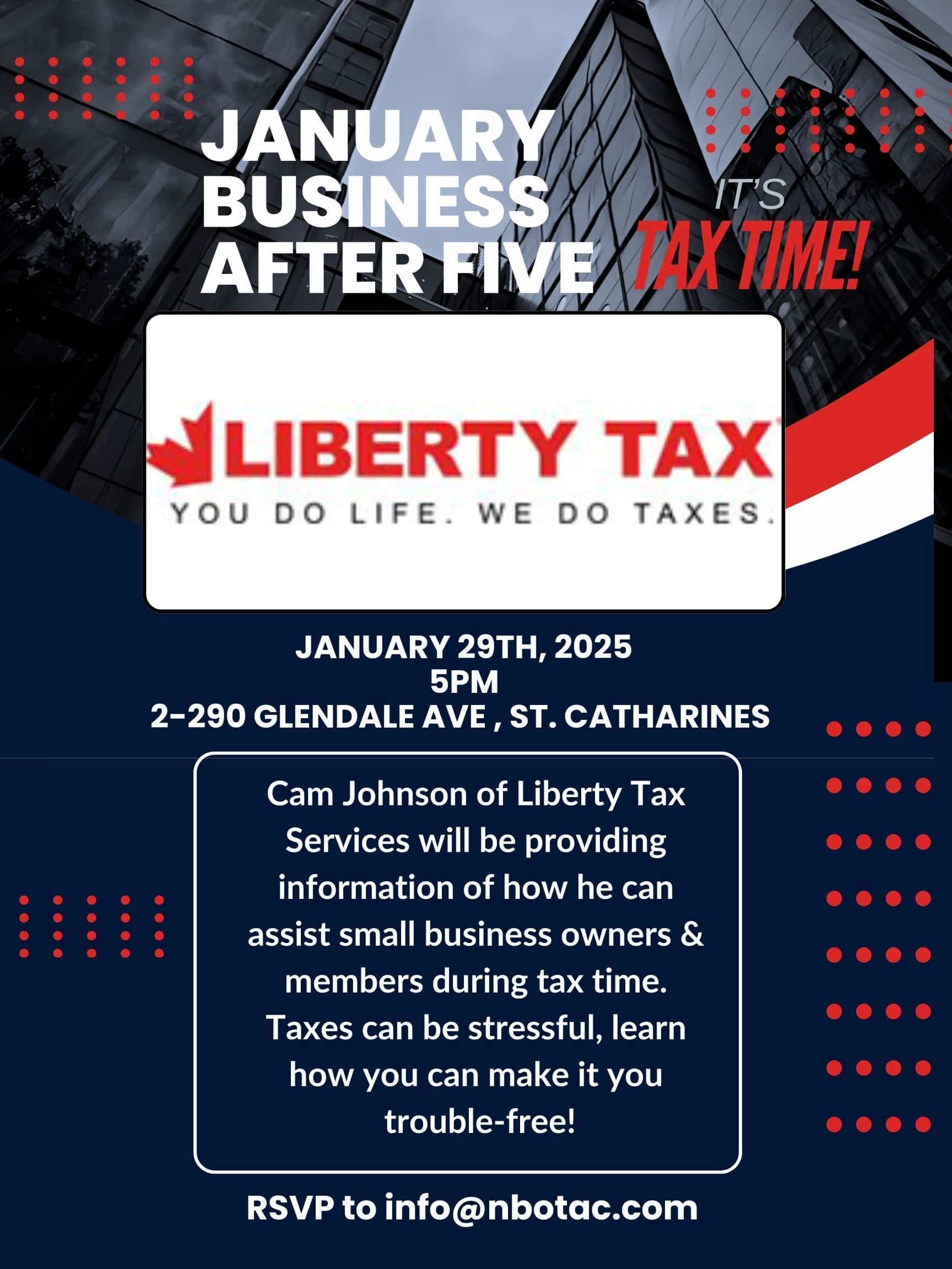 Liberty Tax Business After Five poster